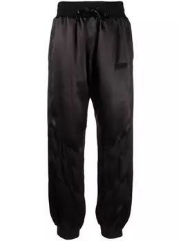 Атласные спортивные брюки Dsquared2, черный