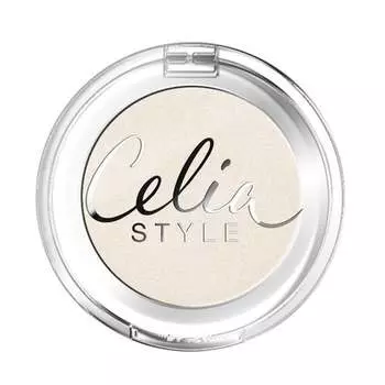 Атласные тени для век 03 Celia, Style, серебро
