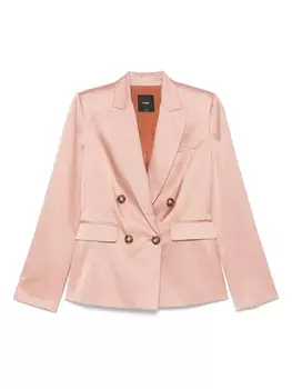 Атласный блейзер PINKO, розовый