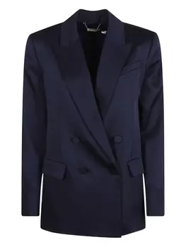 Атласный блейзер Simkhai, синий