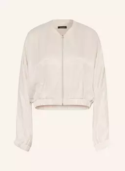 Атласный блузон More & More, бежевый