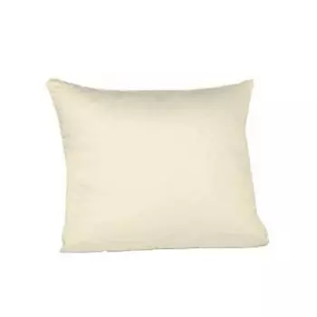 Атласный чехол на подушку Fleuresse Mako Uni, 50 x 50 см, кремовый