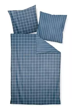 Атласный чехол на подушку Janine Mako Kiss. 80x80 1 шт. Modernclassic 39025-72-610 Atlantic Original Janine