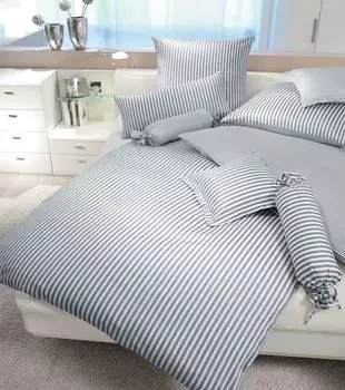 Атласный чехол на подушку Janine Mako Kiss. 80x80 1 шт. модернклассика 3912-08-610 серый Original Janine