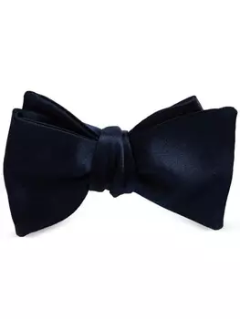 Атласный галстук-бабочка Ralph Lauren Purple Label, синий