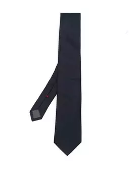 Атласный галстук Brunello Cucinelli, синий