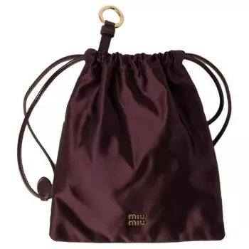 Атласный клатч женский Briarwood MIU MIU