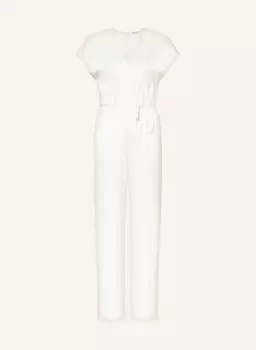 Атласный комбинезон Mrs & Hugs, белый