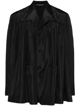 Атласный пиджак Comme des Garons Homme Plus, черный