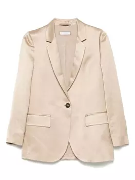 Атласный пиджак Peserico, нейтральный