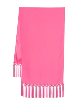 Атласный шарф Taller Marmo, розовый