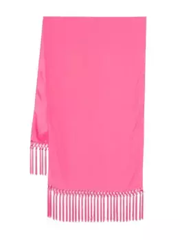 Атласный шарф Taller Marmo, розовый
