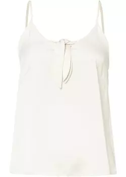 Атласный топ Bodyflirt, бежевый