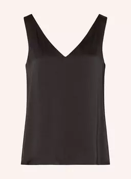 Атласный топ Joseph Ribkoff, черный