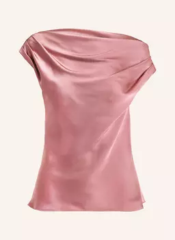 Атласный топ LAUREN RALPH LAUREN, старый розовый