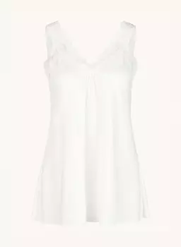 Атласный топ Marc Aurel, белый