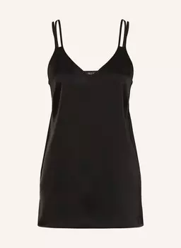 Атласный топ Marc Cain, черный