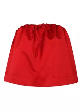 Атласный топ N21, красный