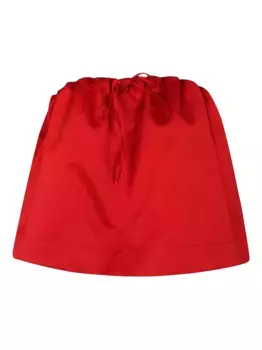 Атласный топ N21, красный