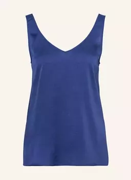 Атласный топ Riani, синий