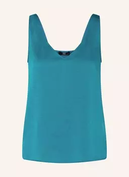 Атласный топ Riani, синий