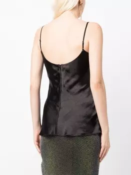 Атласный топ Ryder Rachel Gilbert, черный