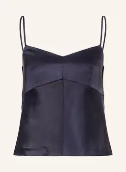 Атласный топ xilkyiw Inwear, синий