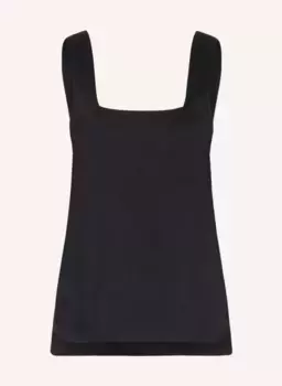 Атласный топ ynar Drykorn, черный