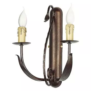 Атмосферный настенный светильник медного цвета с цветочным рисунком 2x E14 мощностью до 60 Вт 230 В из металла Спальня Прихожая Гостиная Столовая Лампы для внутреннего освещения Licht-Erlebnisse