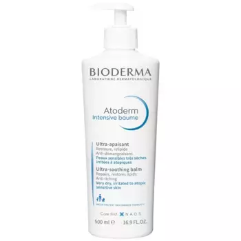 Atoderm Intensiv baume Ультрауспокаивающая процедура Для чувствительной, очень сухой и атопичной кожи. Bioderma