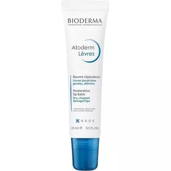 Atoderm Восстанавливающий бальзам для губ 15 мл, Bioderma