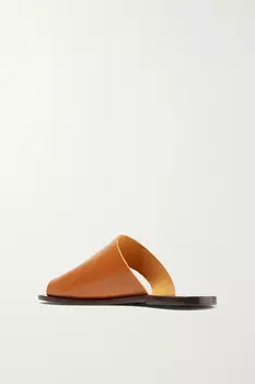 ATP ATELIER + Кожаные сандалии NET SUSTAIN Rosa с вырезами, бежевый