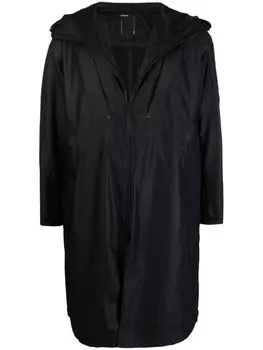 Attachment плащ на молнии, черный