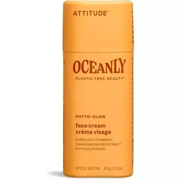 ATTITUDE Oceanly Крем-карандаш для лица, проверенный EWG, растительные и минеральные ингредиенты, веганские продукты для ухода за кожей, PHYTO GLOW, без запаха, 8,5 грамм