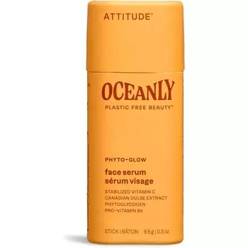 ATTITUDE Oceanly Сыворотка для лица в стике, проверенная EWG Растительные и минеральные ингредиенты Веганские продукты для ухода за кожей PHYTO GLOW Без запаха 8,5 грамм