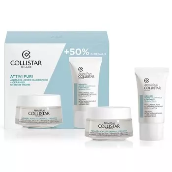 Attivi Puri Aquagel Гиалуроновая кислота + керамиды 50мл+25мл, Collistar
