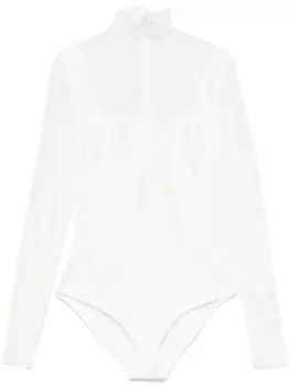 Atu Body Couture боди с сетчатыми вставками