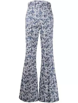 Atu Body Couture парчовые брюки Rhytm с завышенной талией, синий