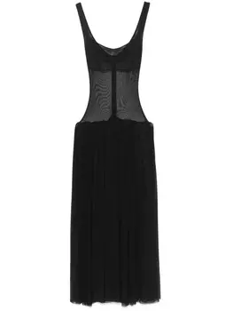 Atu Body Couture сетчатое платье, черный
