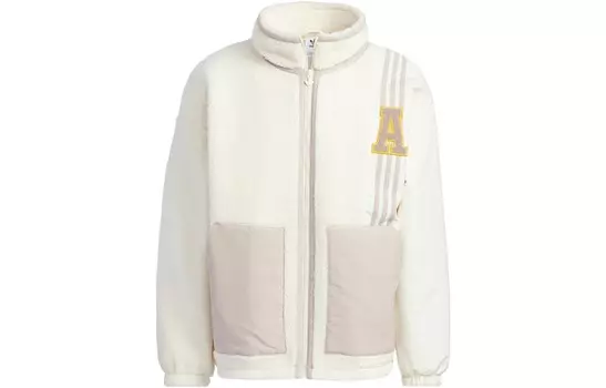 AU SHERPA Куртка унисекс белая Adidas Originals, белый