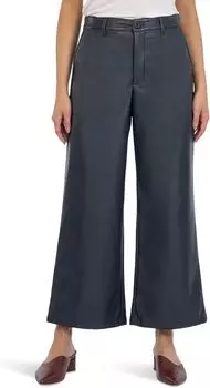 Aubriell – широкие брюки из искусственной кожи KUT from the Kloth, темно-синий