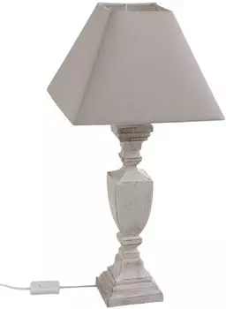 Aubry Gaspard NLA 2000, дерево, дерево, спальня, E27, 1 лампочка(и), окружающая среда, коричневый