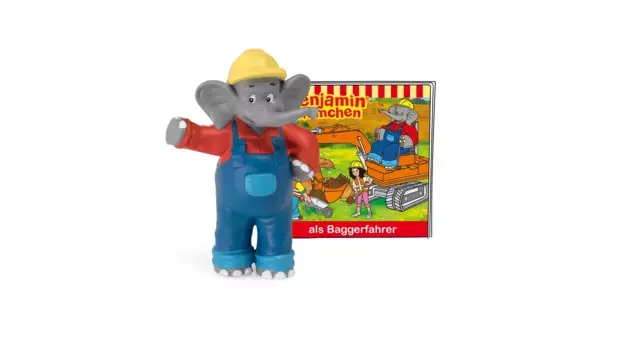 Аудиофигура для toniebox: бенджамин блюмхен в роли водителя экскаватора Tonies