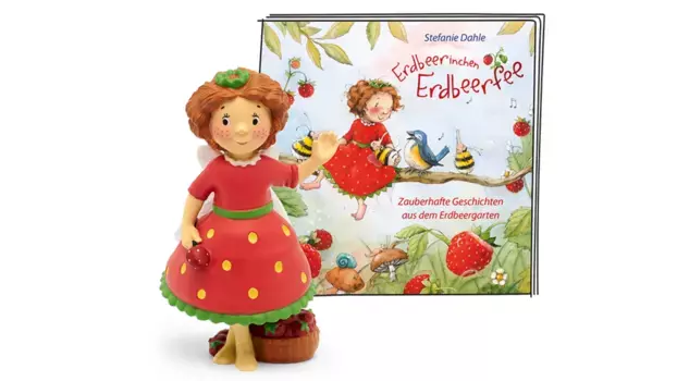 Аудиофигурка для toniebox: клубничная маленькая клубничная фея: волшебные истории из клубничного сада Tonies