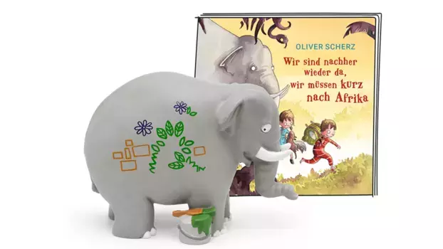 Аудиофигурка для toniebox: мы вернемся позже, нам скоро нужно поехать в африку Tonies