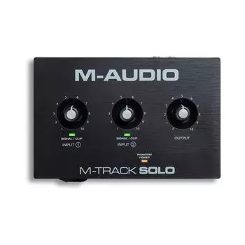 Аудиоинтерфейс M-Audio M-Track Solo II
