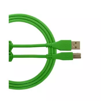Аудиокабель UDG U95003GR Ultimate Usb 2.0 AB Straight, зеленый