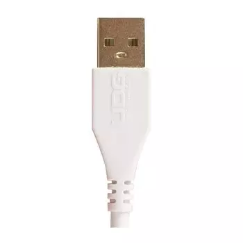 Аудиокабель UDG Ultimate USB 2.0 AB прямой, белый