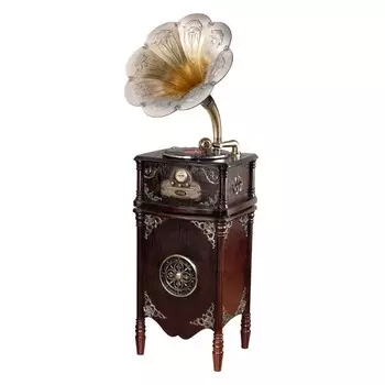 Аудиосистема MJI J2013 с проигрывателем граммофонов в стиле ретро