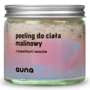 Auna Скраб для тела малиновый грубый, 250 мл